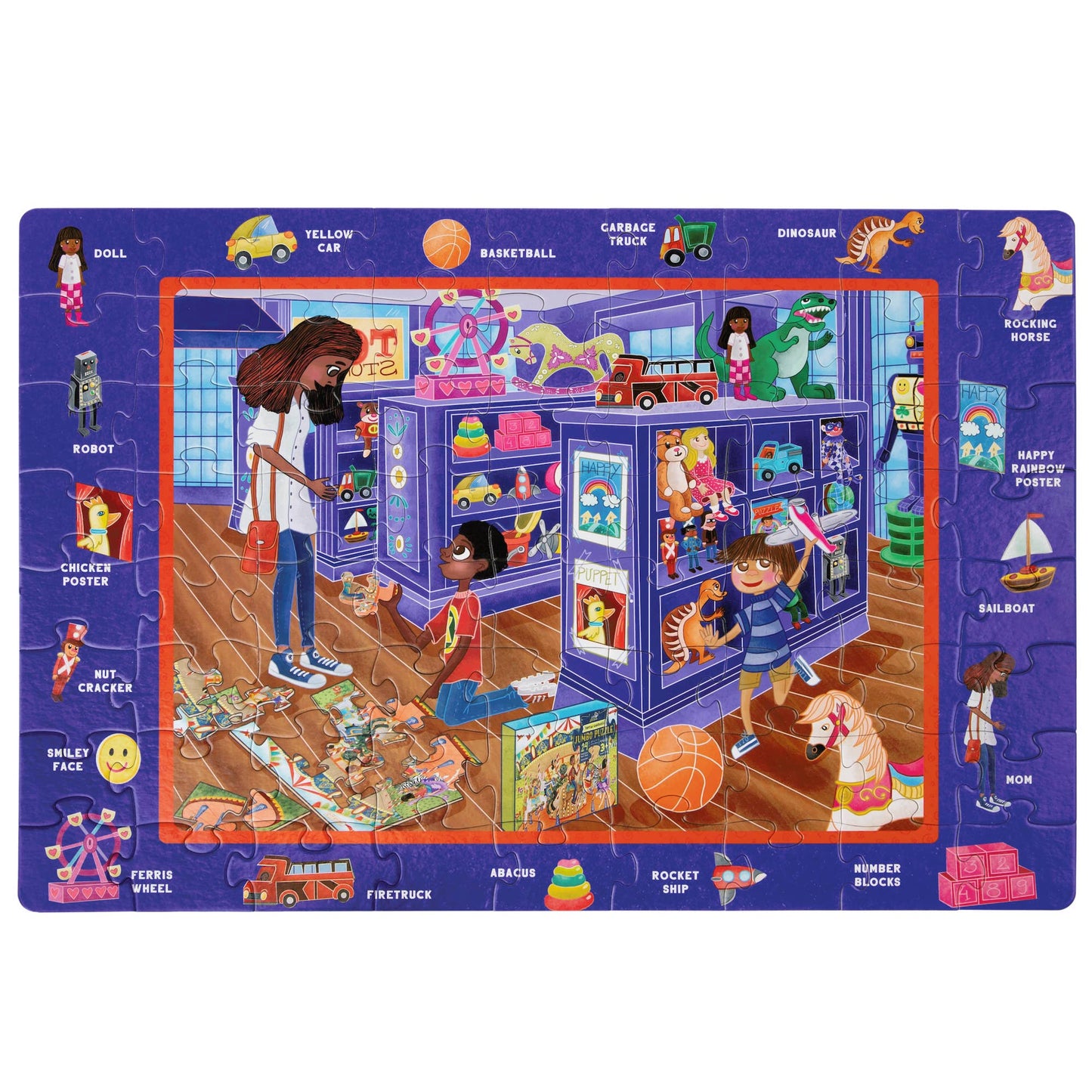 72 PC The Fun Shop Look & See | Hidden Pictures Kids Puzzle