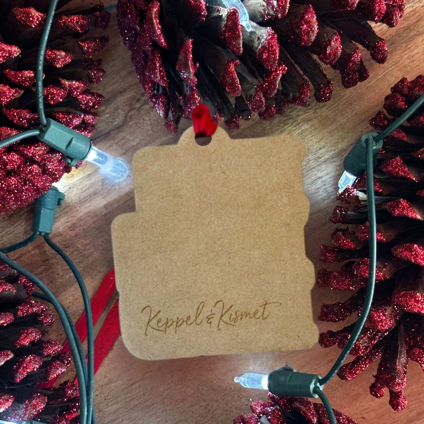 Be More Kind Ornament Single sided