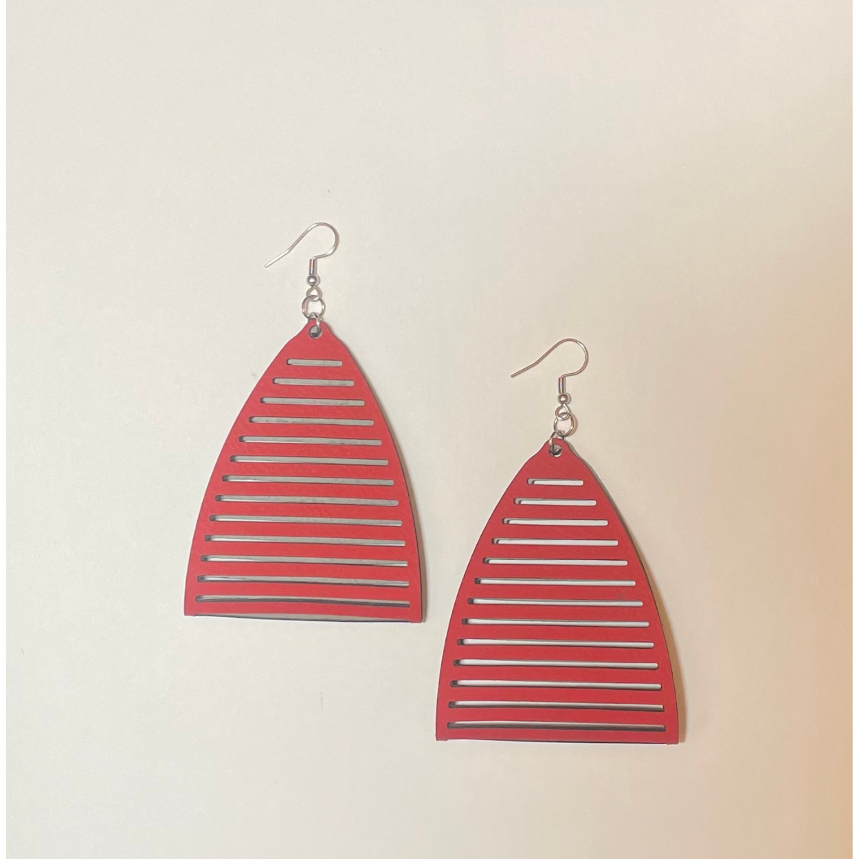 The Rouge Faux Leather Earring