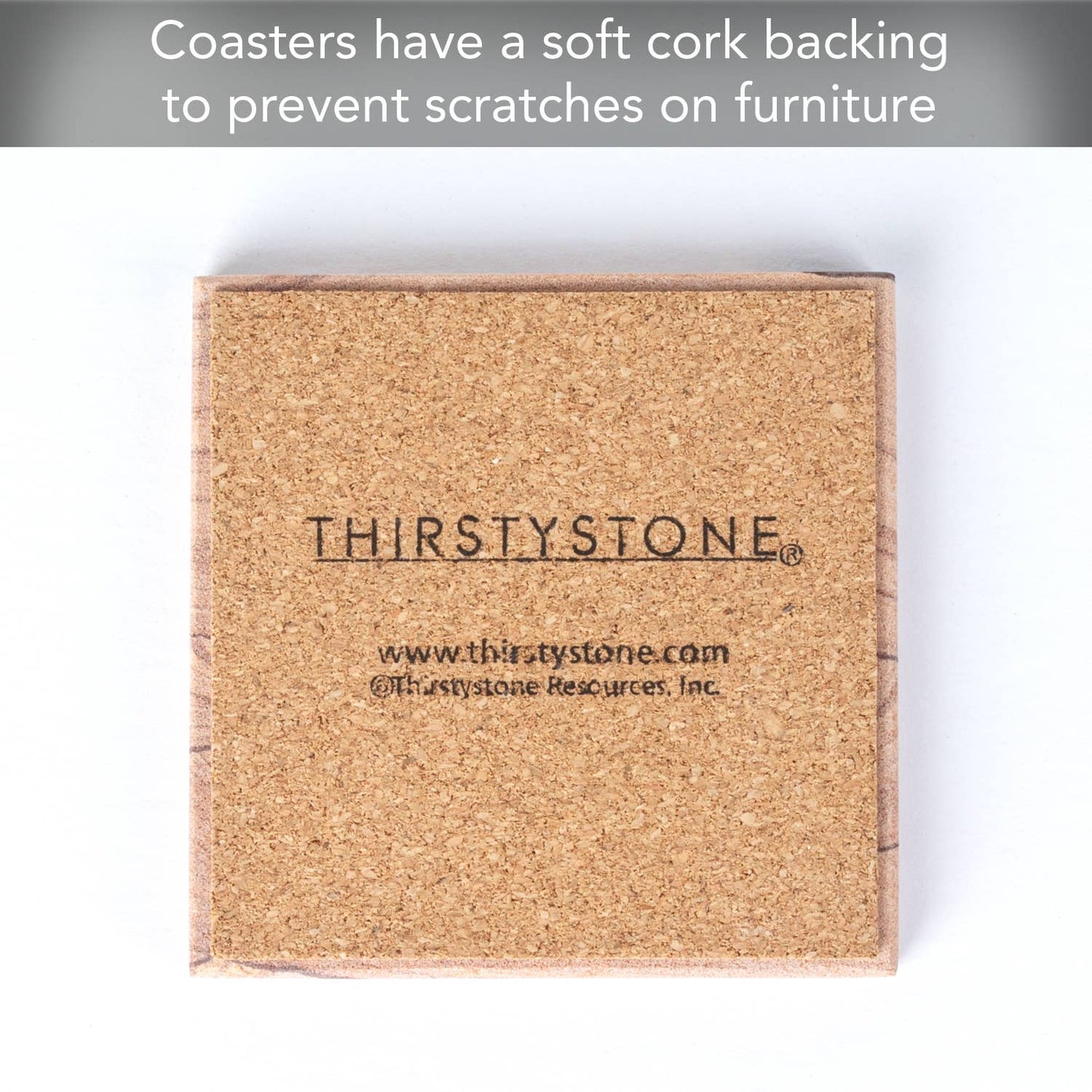 Thirstystone Desert Sand 4 Pack Natural Sandstone Coasters