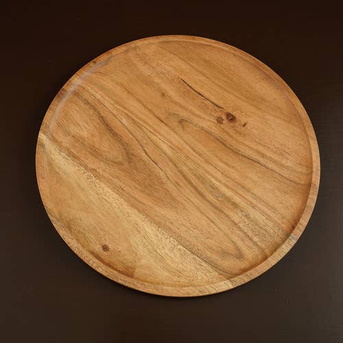 Rustic Round Tray