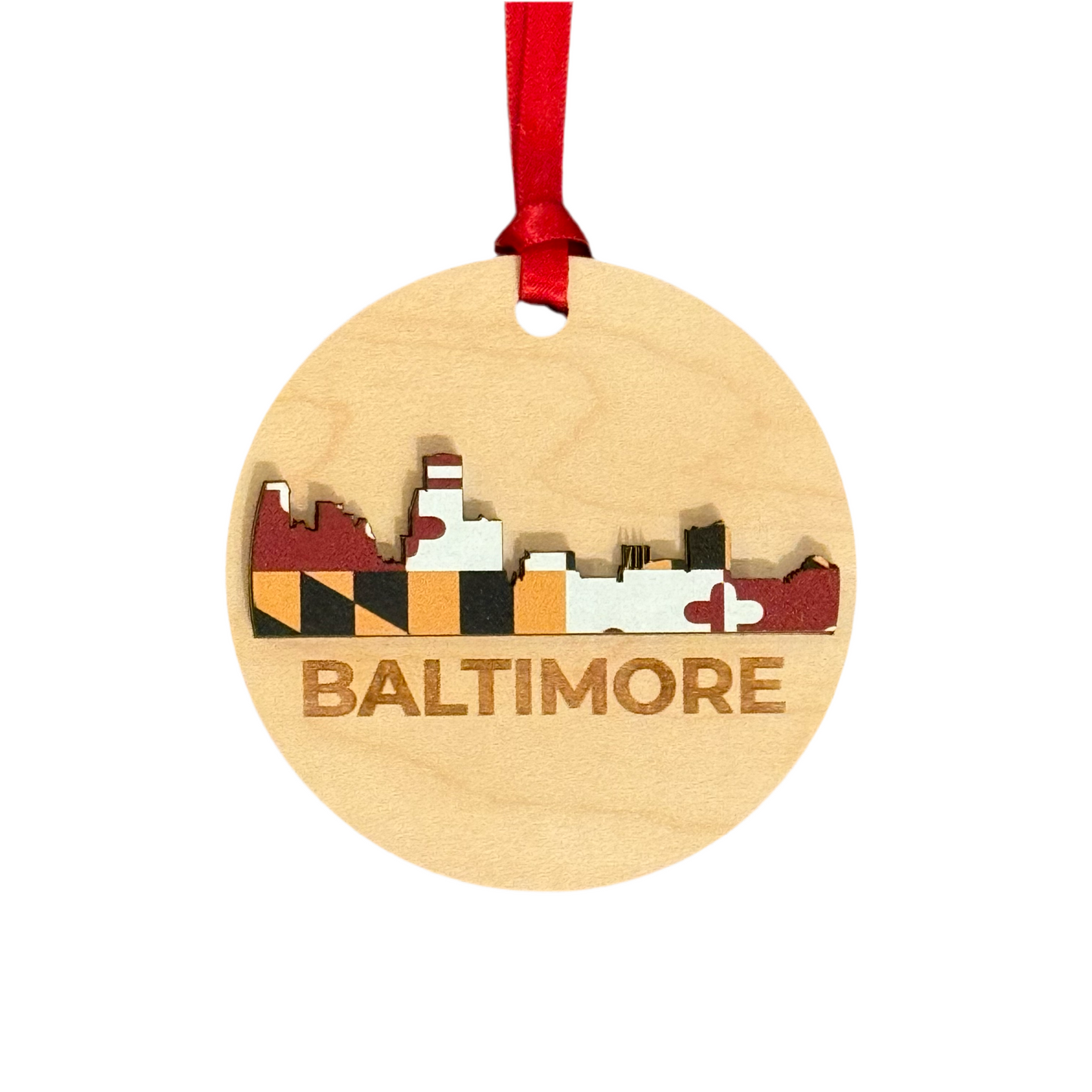Baltimore Skyline Ornament