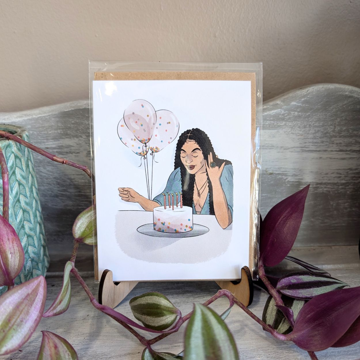 Black Womxn Celebrate Greeting Card