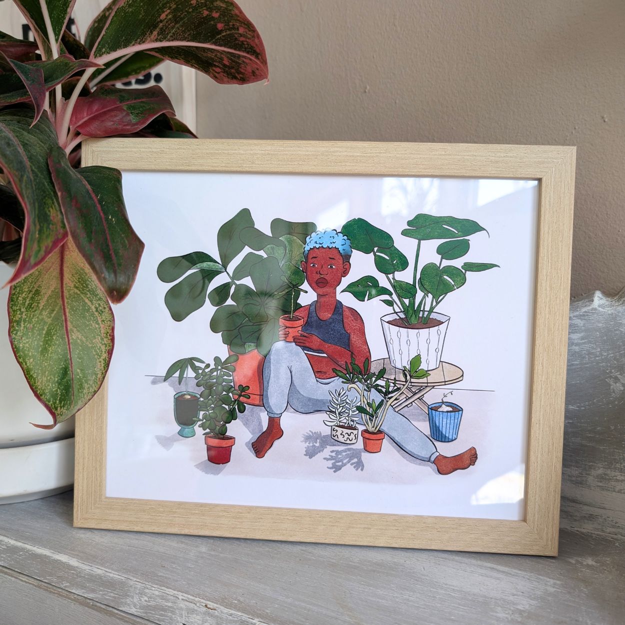 Black Womxn Grown 8x10 Art Print