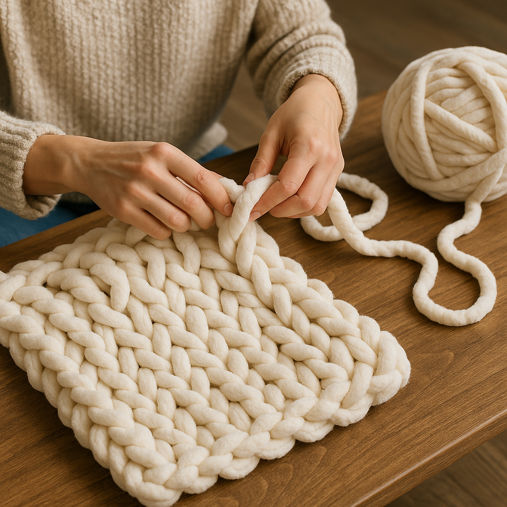 December 13th Chunky Blanket Workshop – Cozy Creations for Fall
