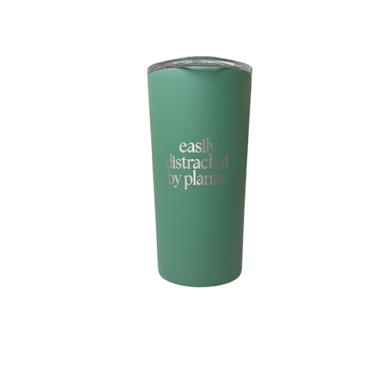 Easily distracted by Plants 16oz Welly Tumbler