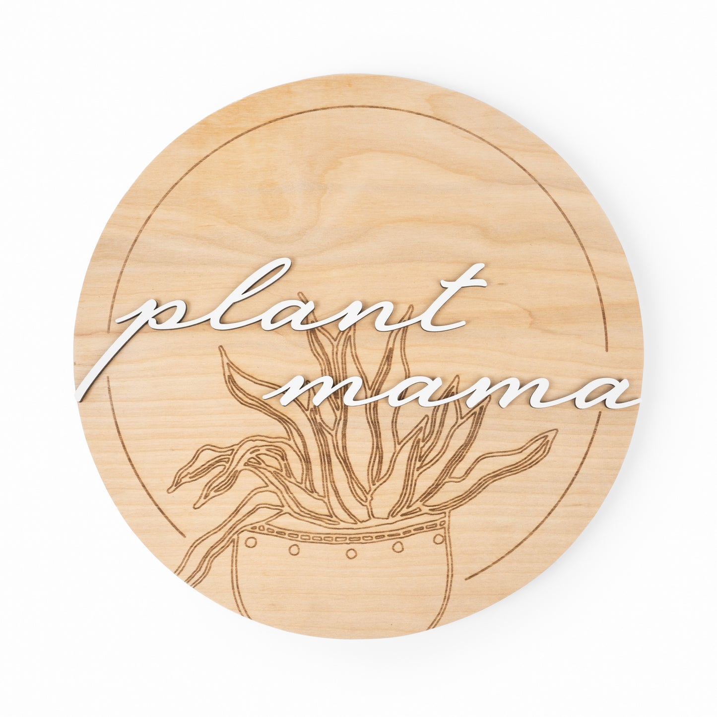 Large Plant Mama Sign