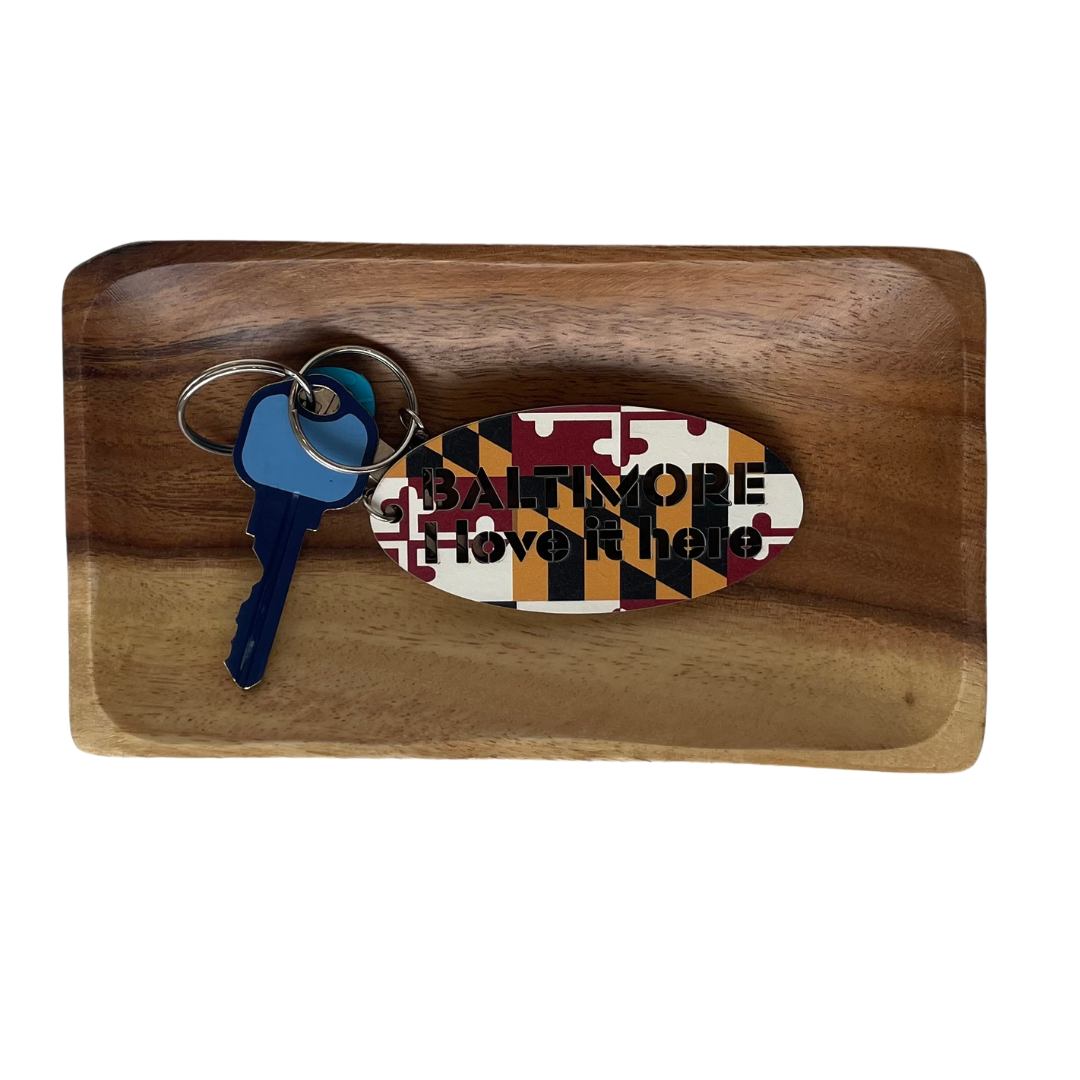 Baltimore Love Keychains