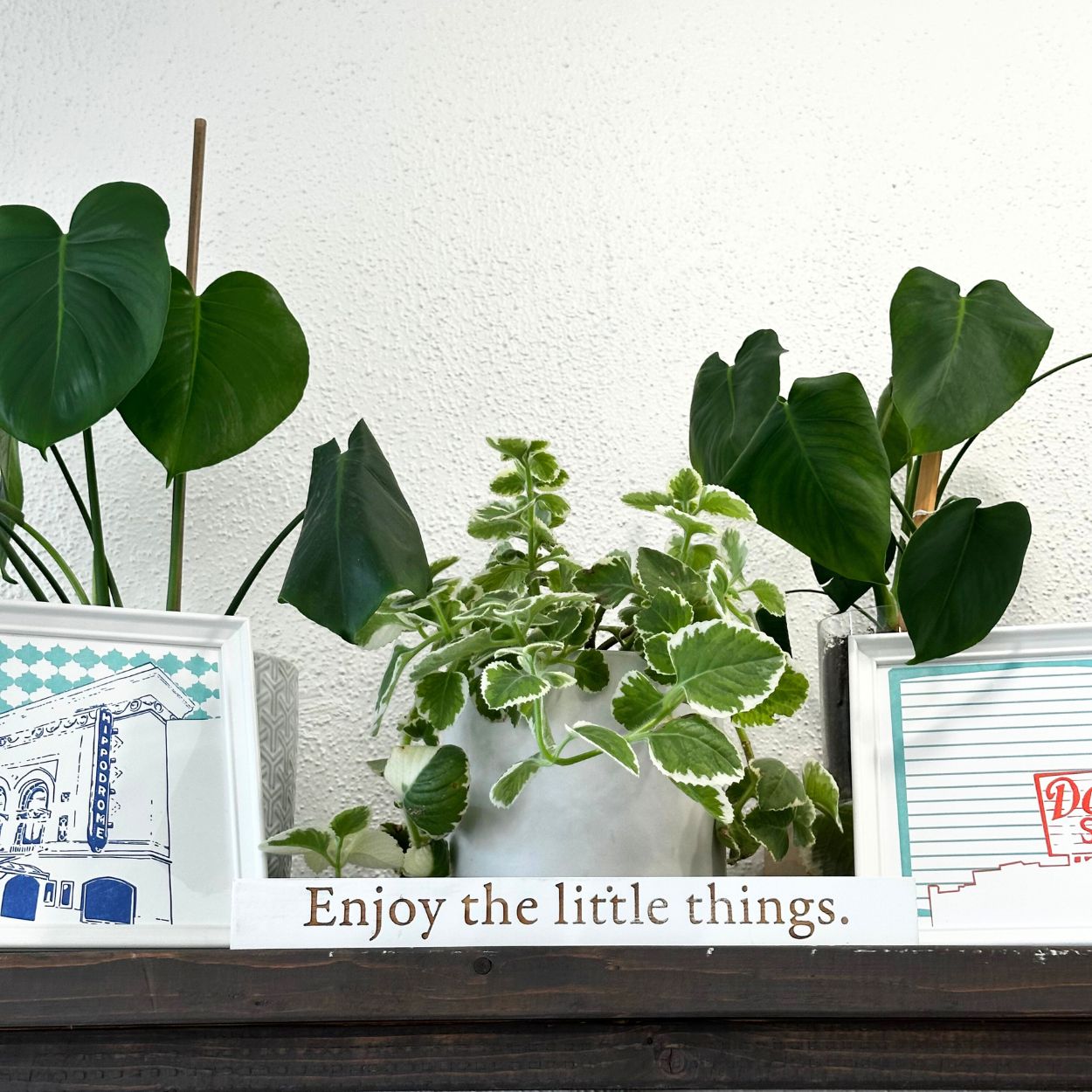 Wood Quote Shelf Sitter