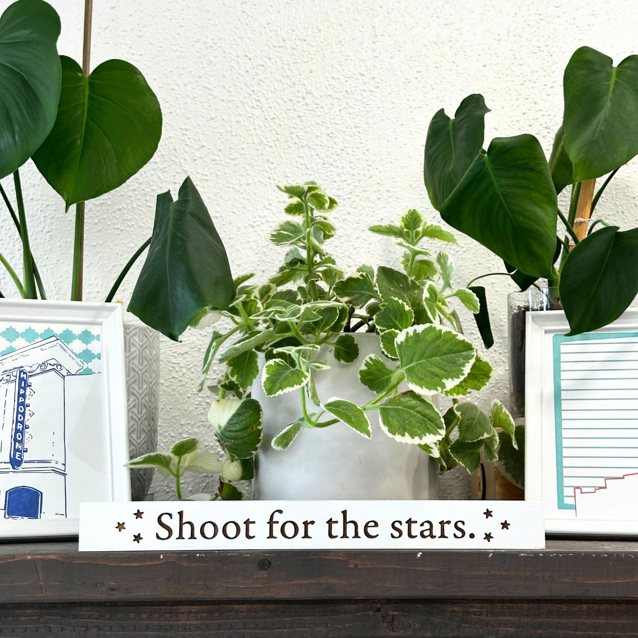 Wood Quote Shelf Sitter