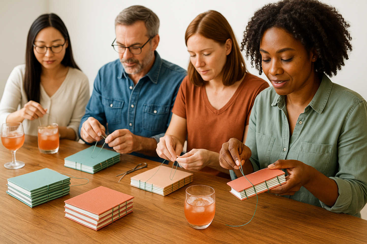 Coptic Bookbinding Workshop with Kari Miller
