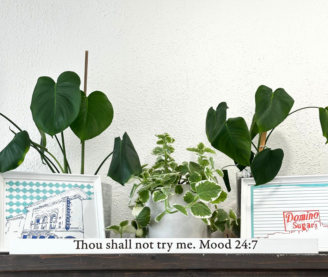 Wood Quote Shelf Sitter
