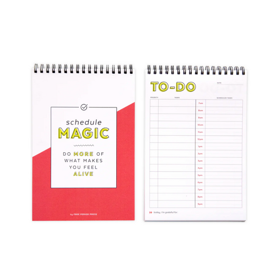 Schedule Magic: The Daily To-Do List Notebook