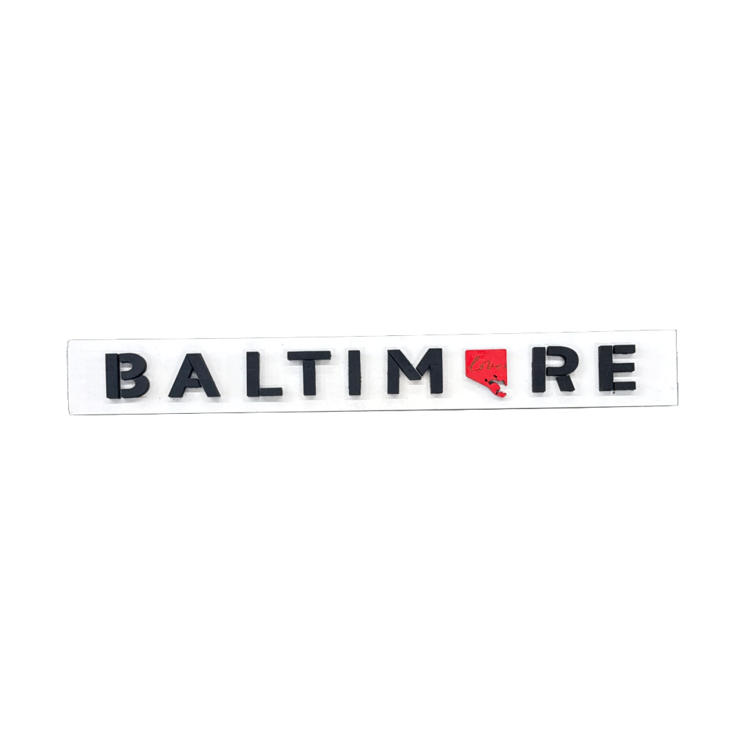 Baltimore MD Love Ledge Sign