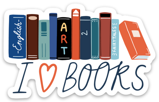 Book Lover Stickers