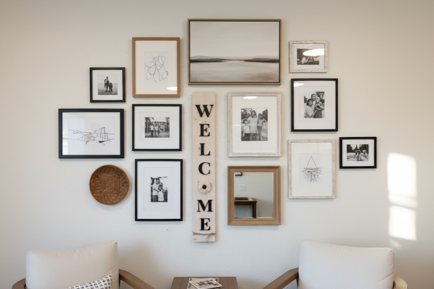 WELCOME Wood Sign | 5"X36"