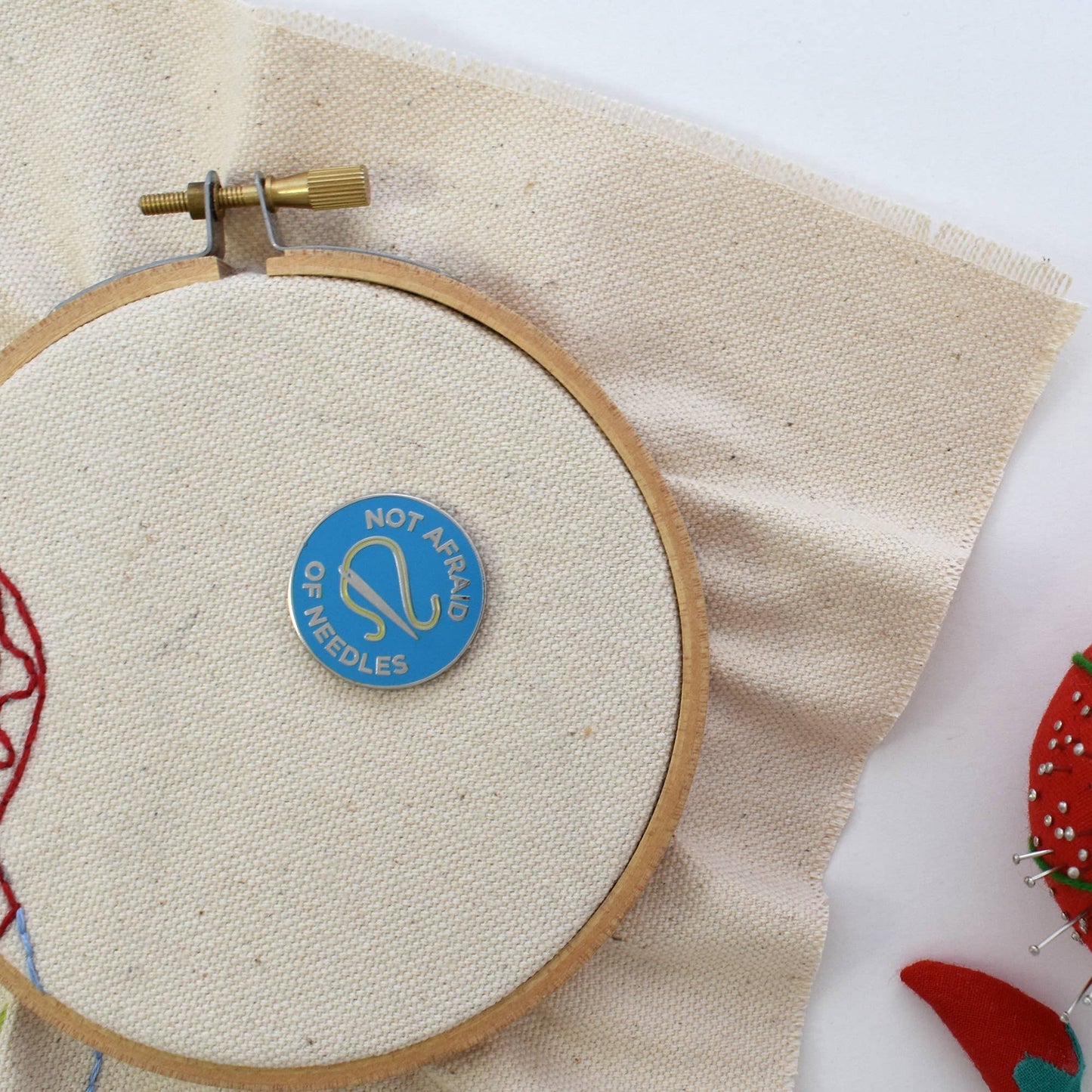 Not Afraid of Needles Magnetic Pin or Needleminder