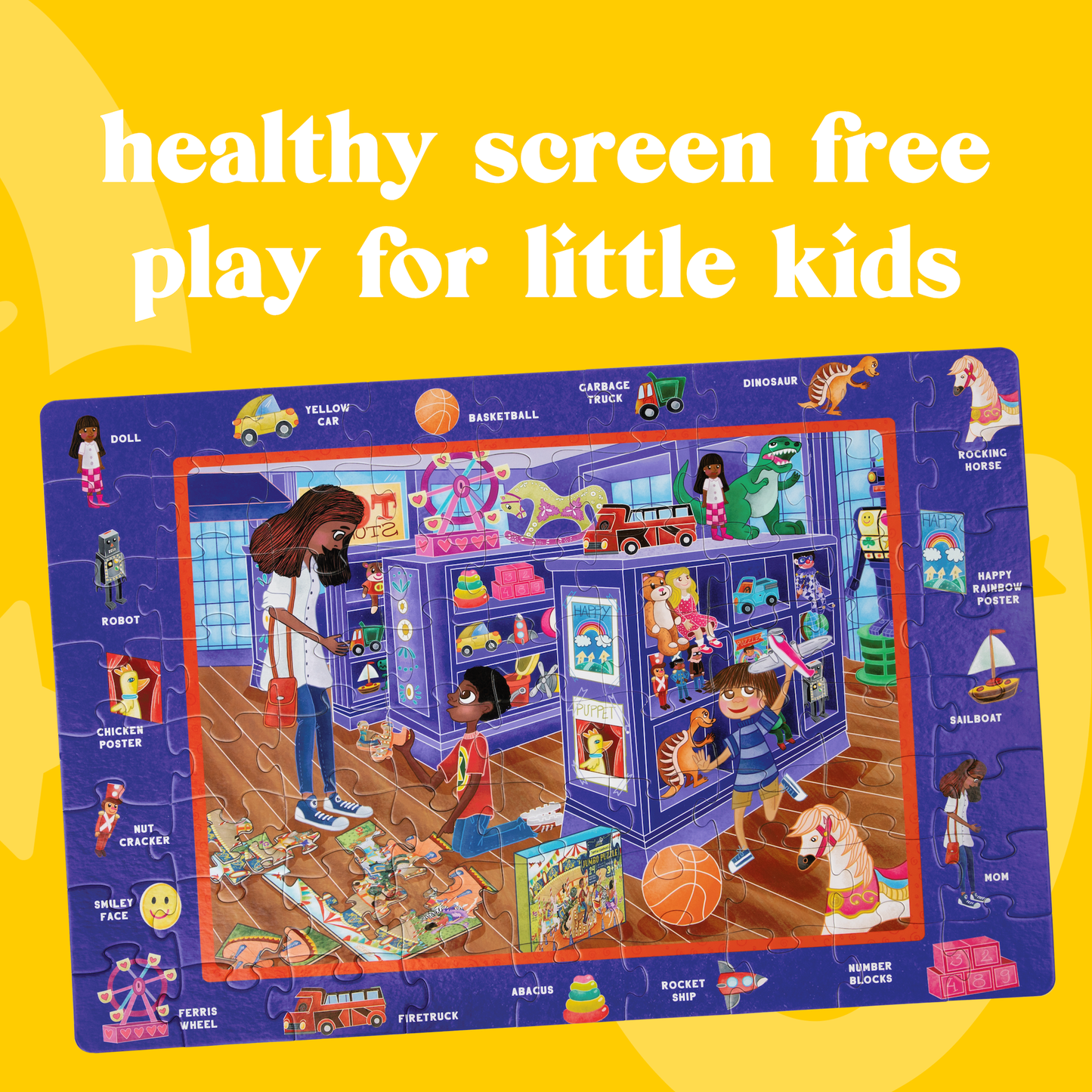 72 PC The Fun Shop Look & See | Hidden Pictures Kids Puzzle