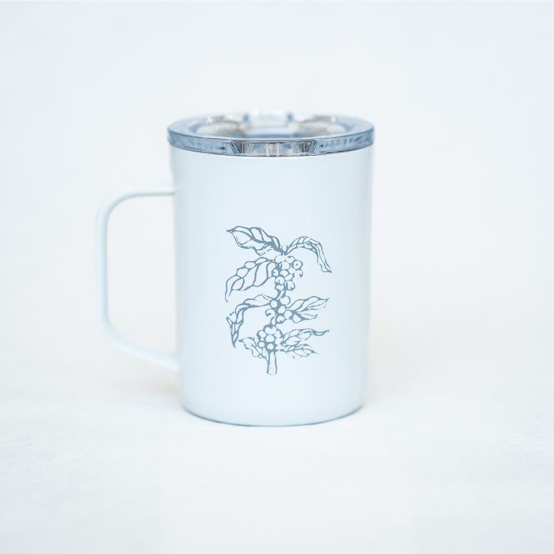 16oz Coffee Plant Engraved Corkcicle Mug