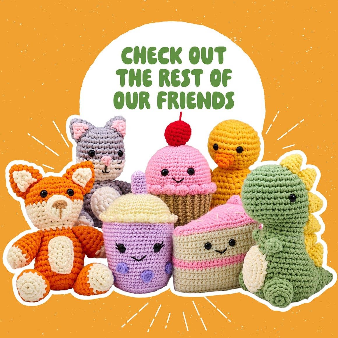Bucilla Amigurumi Crochet Kit - Cate the Cake