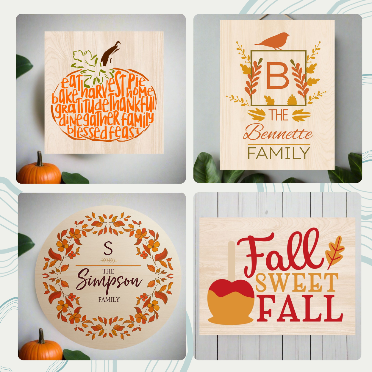 November Wood Sign Workshop