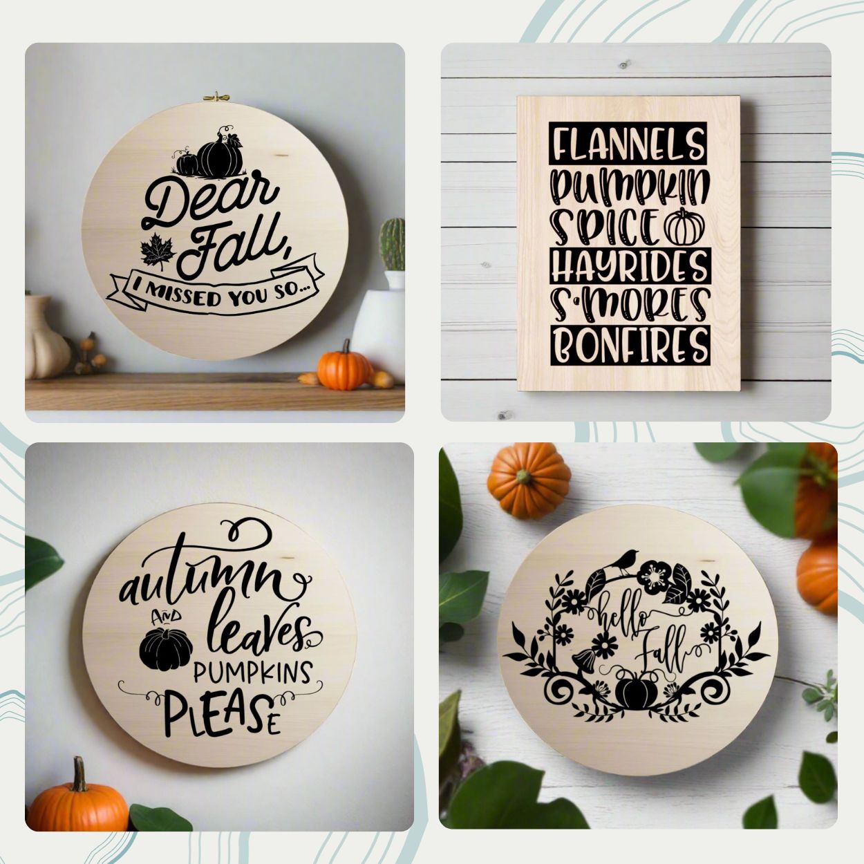 September Wood Sign Workshops