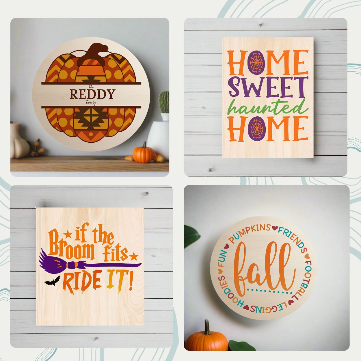 October Wood Sign Workshop