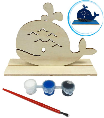 DIY Wooden Painting Kit – Assorted Animal & Fun Shapes