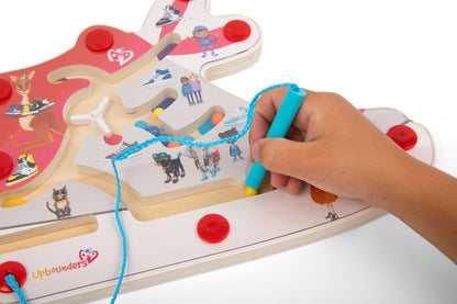 My Clever Kicks – Color Matching Magnetic Busy Board (18m+)