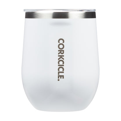 Bottled Poetry Engraved Corkcicle® 12oz Stemless Tumbler