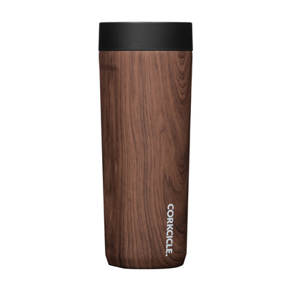 Corkcicle® 17oz Commuter Cup Walnut Wood