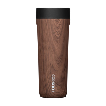 Corkcicle® 17oz Commuter Cup Walnut Wood