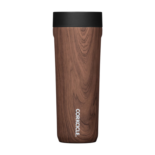 Corkcicle® 17oz Commuter Cup Walnut Wood