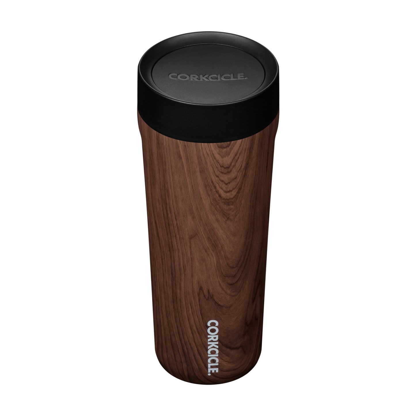 Corkcicle® 17oz Commuter Cup Walnut Wood