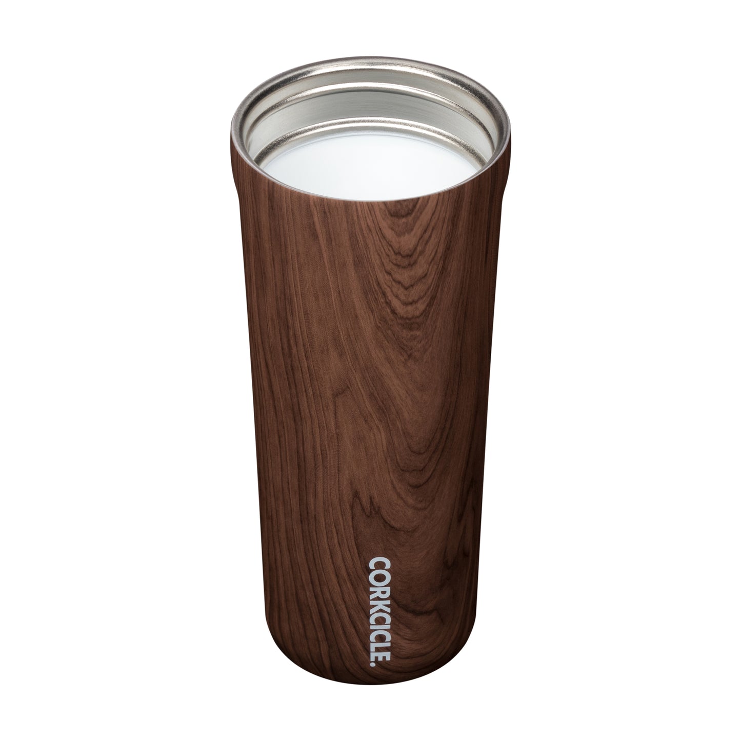 Corkcicle® 17oz Commuter Cup Walnut Wood