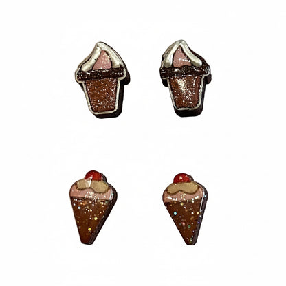 Ice Cream Scoop Earrings