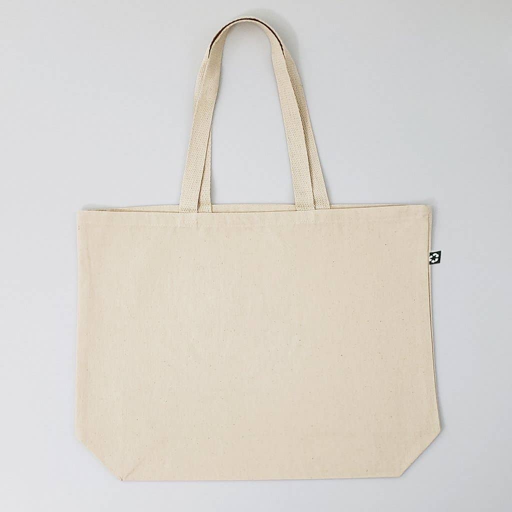 TBF LARGE Recycled Canvas Tote Bags - RC260