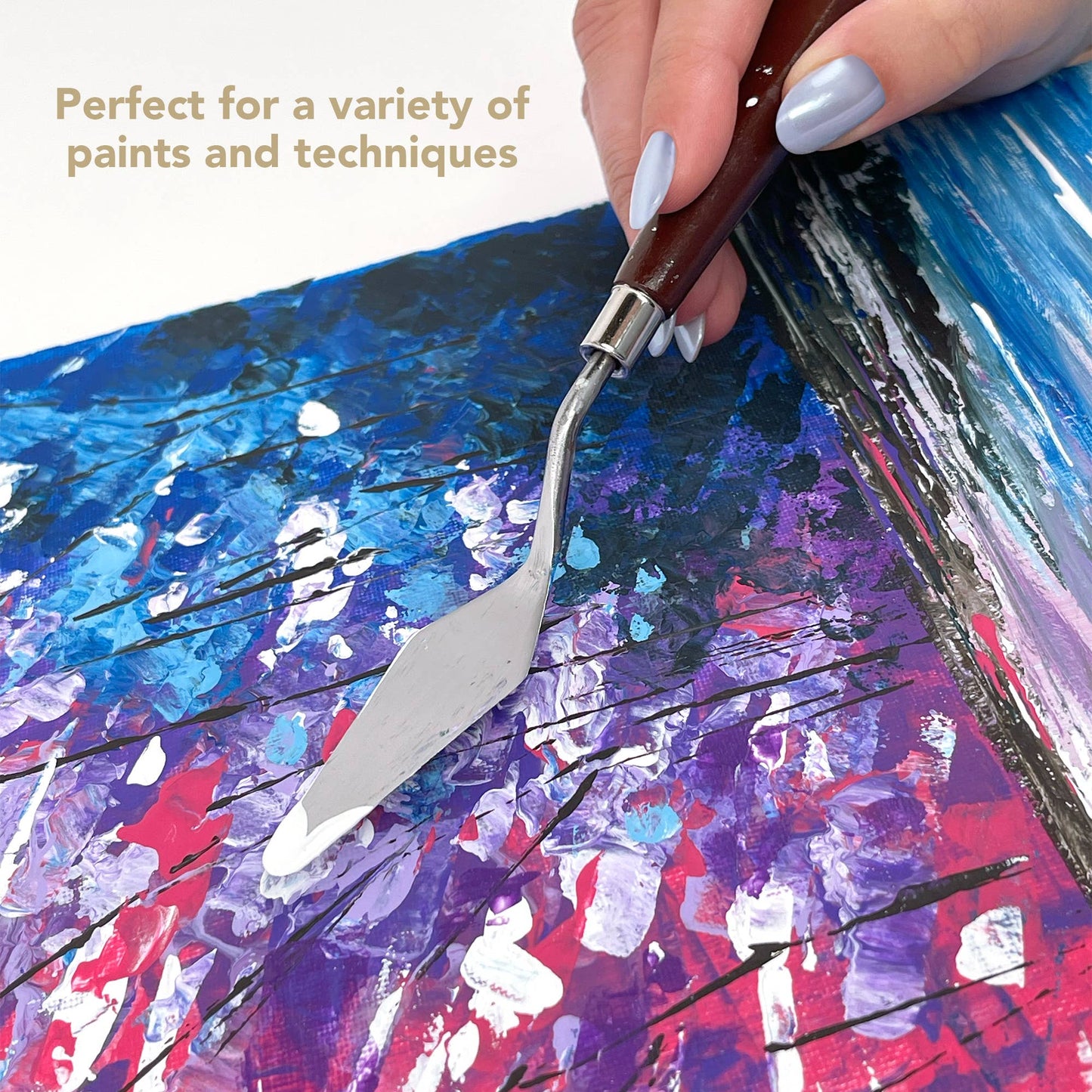 ArtSkills Stretched Canvas for Painting, 12x12 - 2-Pack