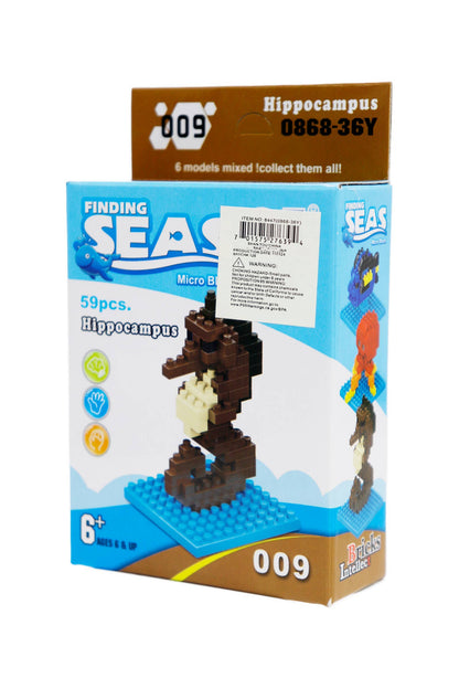 Sea Animals DIY Building Block Kit