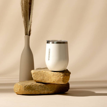 Corkcicle Stemless - 12oz Oat Milk
