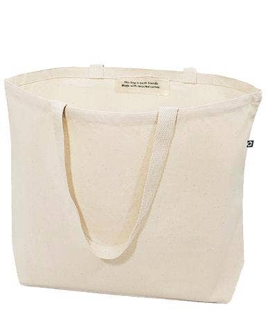 TBF LARGE Recycled Canvas Tote Bags - RC260