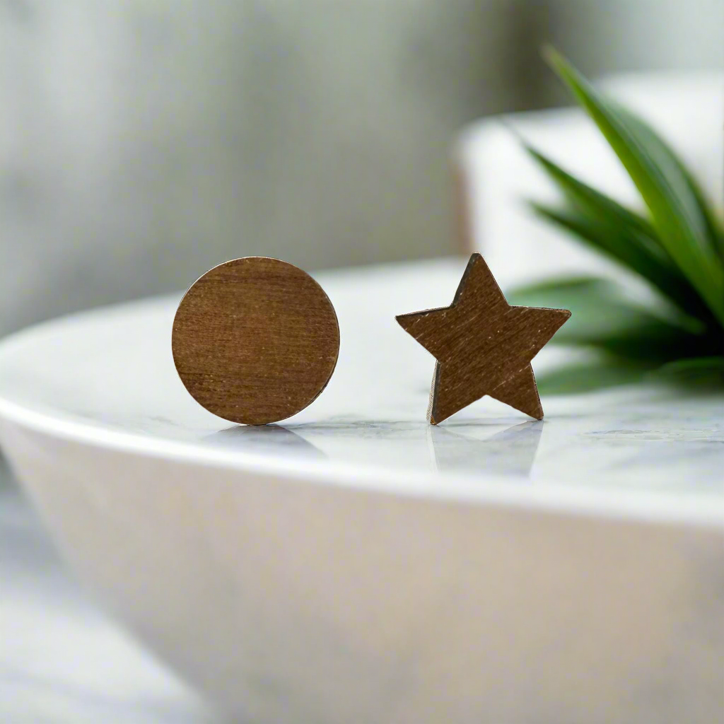 Mixed Shaped Studs earrings