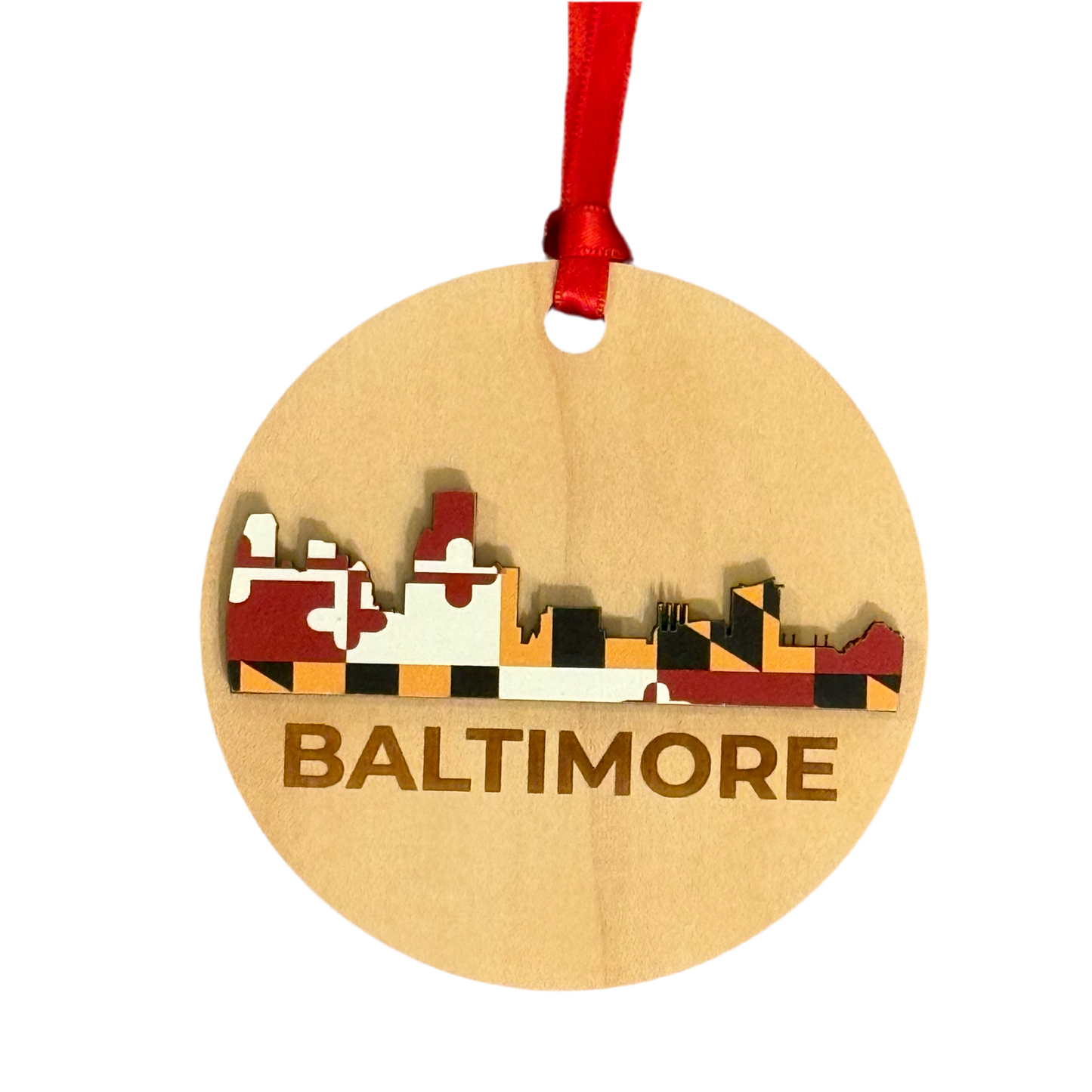 Baltimore Skyline Ornament