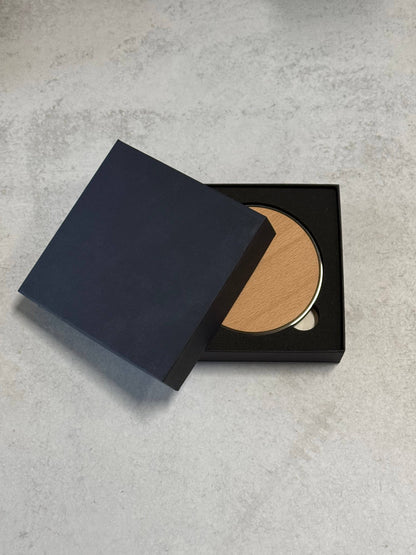 Wood Wireless Charger with black box
