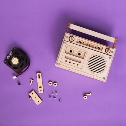 60 Seconds Voice Recorder DIY Kit, STEM Toy for Kids
