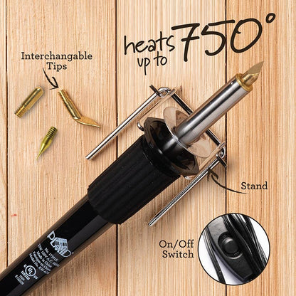 Decorative Wood Burning Tool 8 Piece