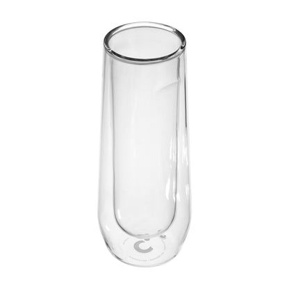 Corkcicle® 7oz Stemless Glass Flutes - Set of 2