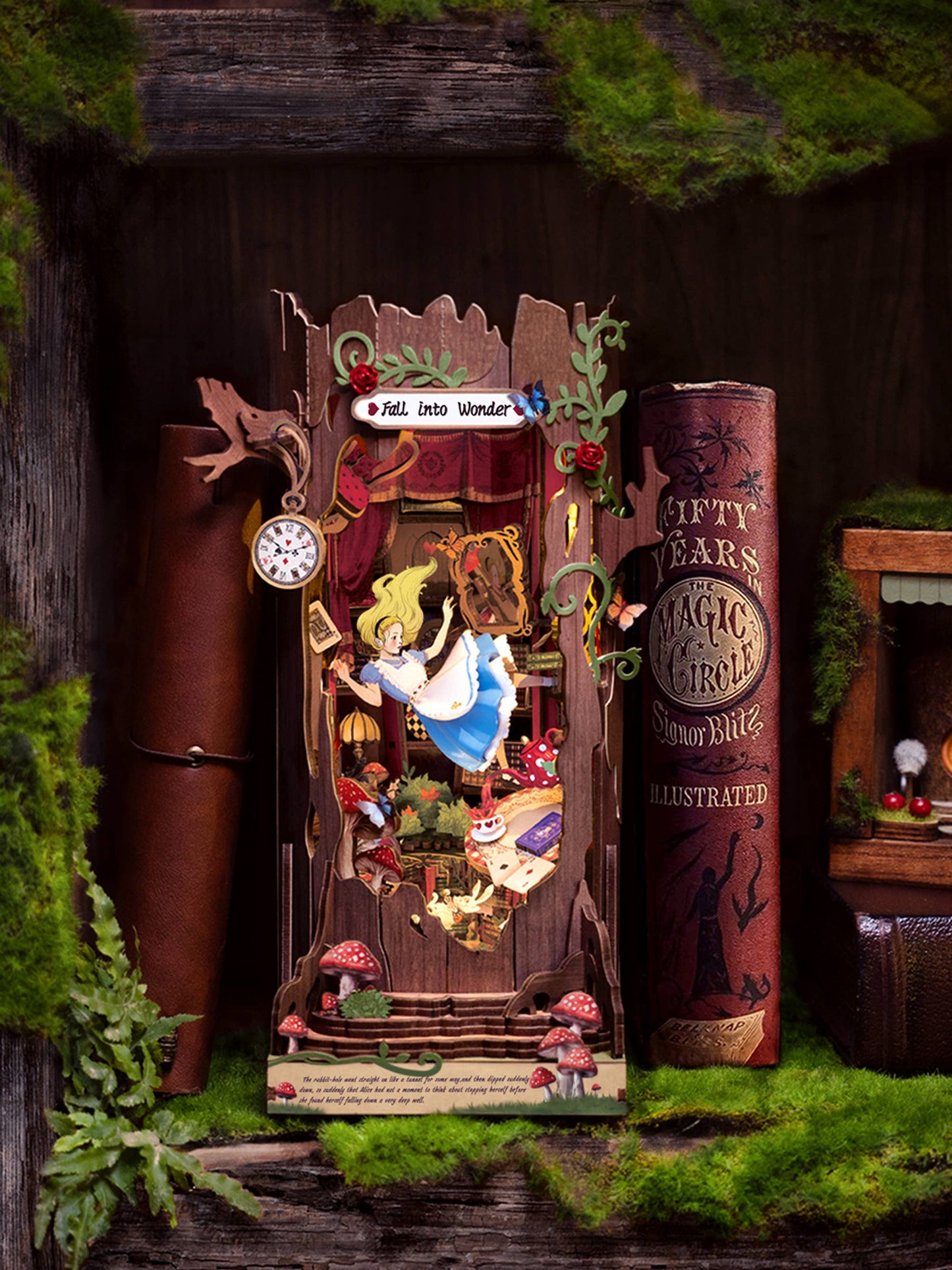 DIY Book Nook Kit: Fall into Wonder