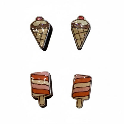 Ice Cream Scoop Earrings