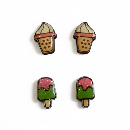 Ice Cream Scoop Earrings